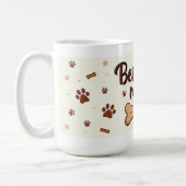 Meilleure Maman de Chien Ever – Tasse de Style Caf (Gauche)