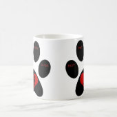 Meilleure maman de chien jamais café Mug (Centre)