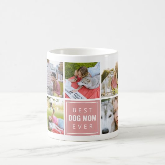 Meilleure maman de chien jamais café Mug (Centre)