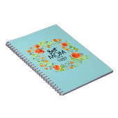 Meilleure maman depuis l'aquarelle Carnet Floral (Côté Droit)