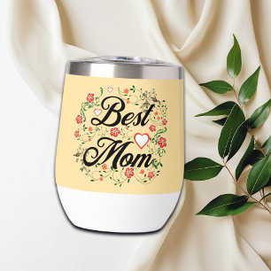 Meilleure Maman Design Floral Élégant