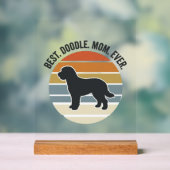 Meilleure maman Doodle vintage pour chiens design_ (Neutre)
