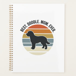 Meilleure maman Doodle vintage pour chiens design_