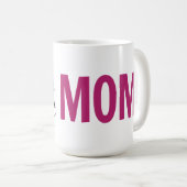 Meilleure maman du monde (15 oz) Café Mug (Devant droit)