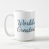 Meilleure maman du monde (15 oz) Café Mug (Gauche)