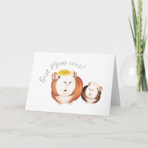 Meilleure Maman du Monde ! Carte de fête des mères