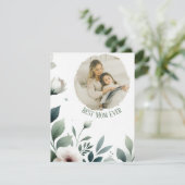 Meilleure Maman du Monde - Carte Fleurie Pastel po (Debout devant)