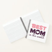Meilleure maman du monde Fête des mères | Livre d' (Intérieur)