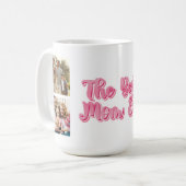 Meilleure Maman du Monde | Mug Café avec Collage P (Devant gauche)