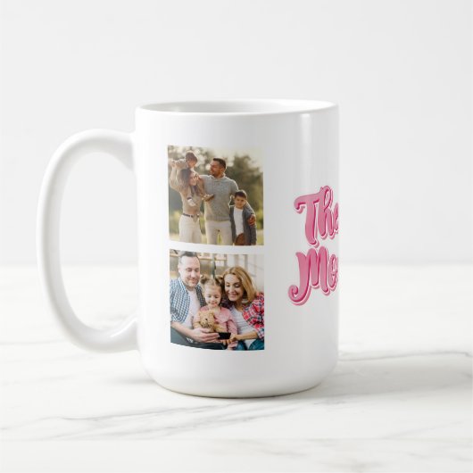 Meilleure Maman du Monde | Mug Café avec Collage P (Gauche)