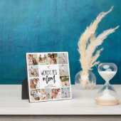 Meilleure maman Ever 12 Photo Collage Plaque (Insitu)