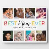 Meilleure maman Ever 8 Photo Collage Plaque (Devant)