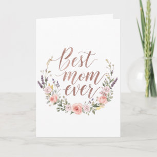 Meilleure Maman Ever – Carte de Fête des Mères Fle