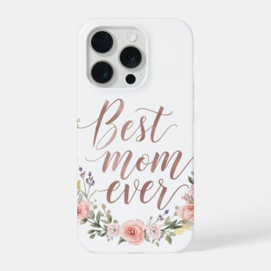 Meilleure Maman Ever – Étui de téléphone à script (Verso)