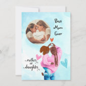 Meilleure Maman Ever Photo Carte de vœux pour la (Devant)