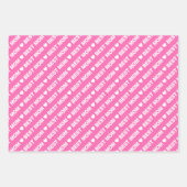 Meilleure Maman Feuilles de papier à envelopper ro (Devant)