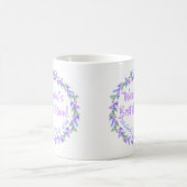 Meilleure maman florale Mug cadeau du monde (Centre)