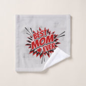 Meilleure maman jamais (Gant de toilette)