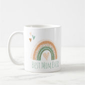 Meilleure maman jamais Boho Rainbow Coffee Mug (Gauche)
