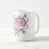 Meilleure maman Jamais Café Mug (Devant droit)