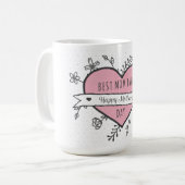Meilleure maman Jamais Café Mug (Devant gauche)