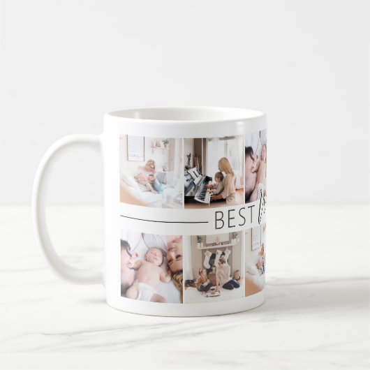 Meilleure maman Jamais Café Mug (Gauche)