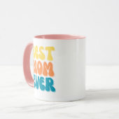 "Meilleure maman jamais" Café Mug (Devant gauche)