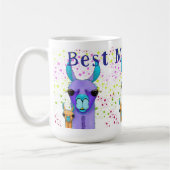 Meilleure maman Jamais Café Mug (Gauche)