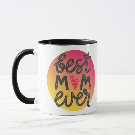 Meilleure maman Jamais Café Mug (Gauche)