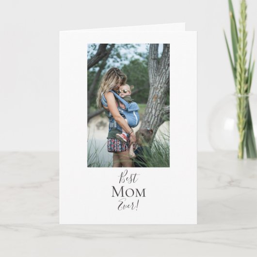 Meilleure Maman Jamais ! Carte (Devant)