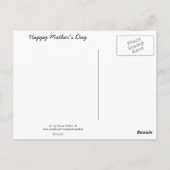 Meilleure maman jamais carte postale Fête des mère (Dos)