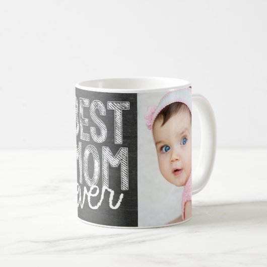 Meilleure maman Jamais Chalk Mug (Devant droit)