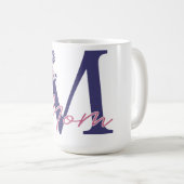 Meilleure maman jamais - Conception de Mug Sublima (Devant droit)