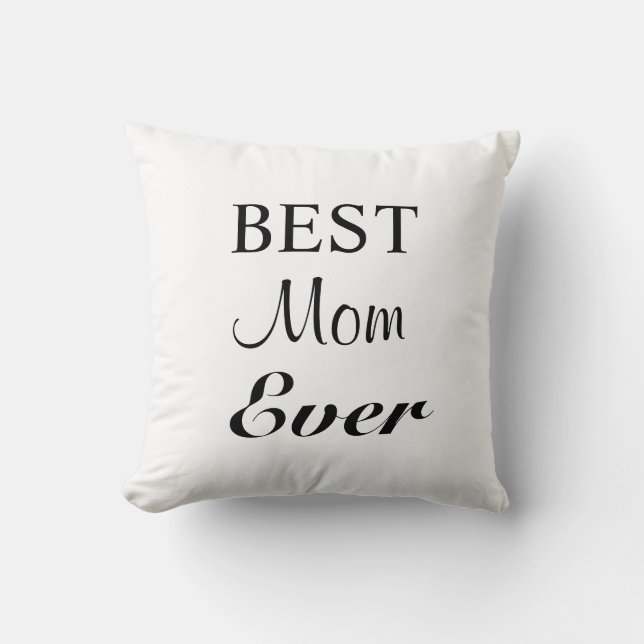 Meilleure maman jamais Coussin (Recto)
