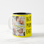 Meilleure maman Jamais Custom Photo Mug (Devant gauche)