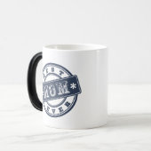 Meilleure maman jamais en caoutchouc Timbre Mug po (Devant gauche)