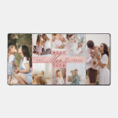 Meilleure maman Jamais Famille Photo Collage Pink  (Recto)