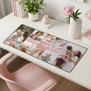 Meilleure maman Jamais Famille Photo Collage Pink