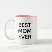 Meilleure maman jamais | Fête des Mères Mug à café (Gauche)