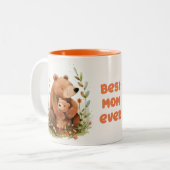 Meilleure maman Jamais Mère's Day Mug (Devant gauche)