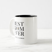 Meilleure Maman Jamais Mères Jour Café Mug (Devant gauche)