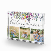 Meilleure maman jamais moderne trois blocs photo (Droite)