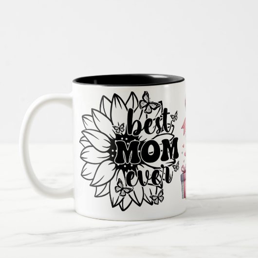 Meilleure maman jamais Mug (Gauche)