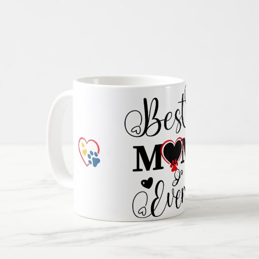 meilleure maman jamais mug (Devant gauche)