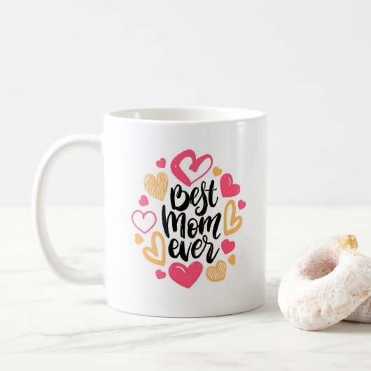 Meilleure maman jamais Mug (Avec donut)