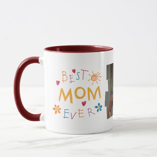 Meilleure maman jamais Mug (Gauche)