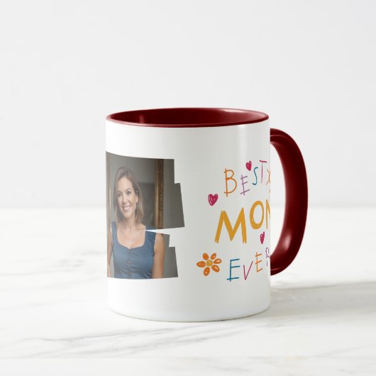 Meilleure maman jamais Mug (Devant droit)