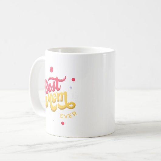 meilleure maman jamais mug (Devant gauche)