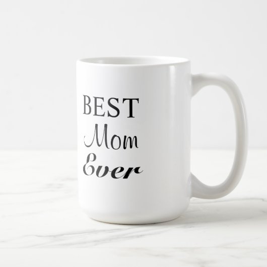 Meilleure maman jamais Mug (Droite)