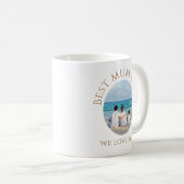 Meilleure maman jamais Mug avec photo Modern Simpl (Devant droit)